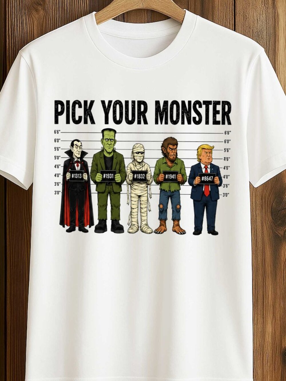 Leonardo DiCaprio Pick Your Monster Shirt